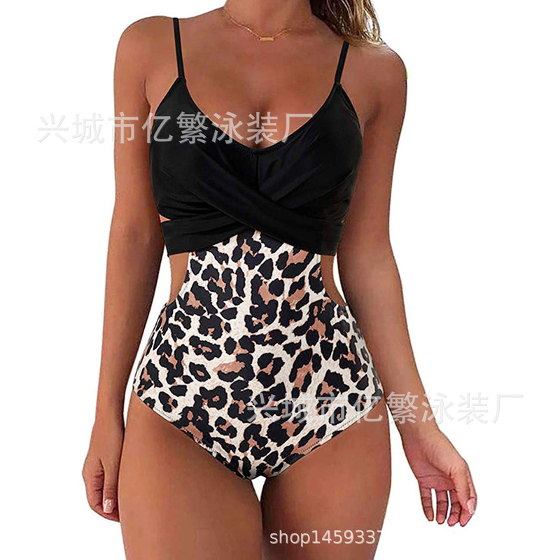 European And American Swimsuit Two Piece Set