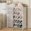Full-circle dustproof model (length 64cm) 6 layers white