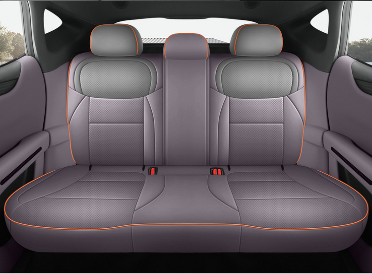 Xiaopeng MONA L03 Special Car Seat Cover, All-Season Universal Full-Coverage Cushion, Leather Breathable Perforated Seat Cover
