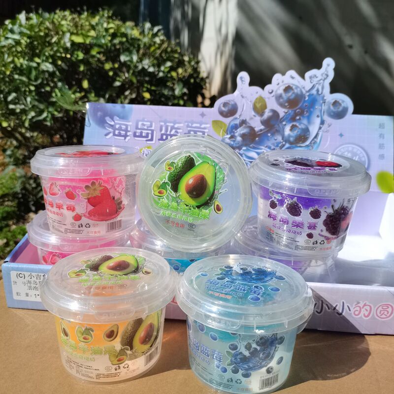 New Fruit-Themed Extreme Island Fruit Slime, High-Transparency, Stretchable, Non-Sticky, Fun to Play with New Fruit-Themed Extreme Island Fruit Slime, High-Transparency, Stretchable, Non-Sticky, Fun to Play with