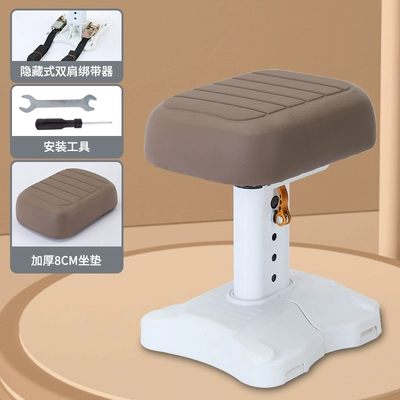 Suitable for Electric Vehicles, Children's Seats, Front-Mounted Battery Motorcycles, Baby Seats, Universal Stools for Kids, and Child-Friendly Seating (Electric car child seat) - latex-seat-cushion-brown-single-seat