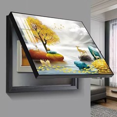 电表箱装饰画现代简约餐厅配电箱挂画遮挡开关盒电闸箱壁画