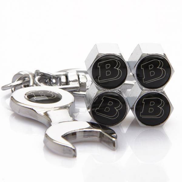 Suitable for Mercedes-Benz C-Class S-Class Gla Glk Glc Tire Valve Cap Anti-Theft Personalized Modified Valve Core Cap
