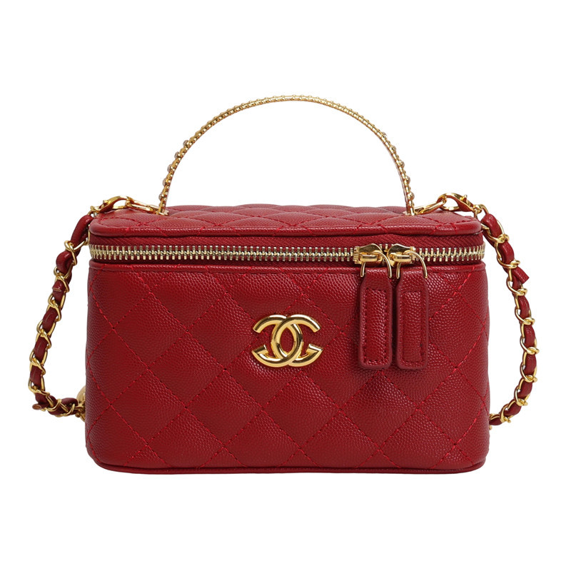 Xiaozhong Lingge bolso de mano pequeño para mujeres 2026 nuevo estilo de moda bolso de caja de estilo cadena de moda bolso de hombro