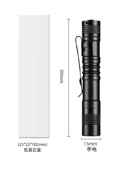 Mini linterna Q5, bolígrafo médico AAA, linterna para exteriores, linterna de luz fuerte, logotipo personalizado de aleación de aluminio para regalo
