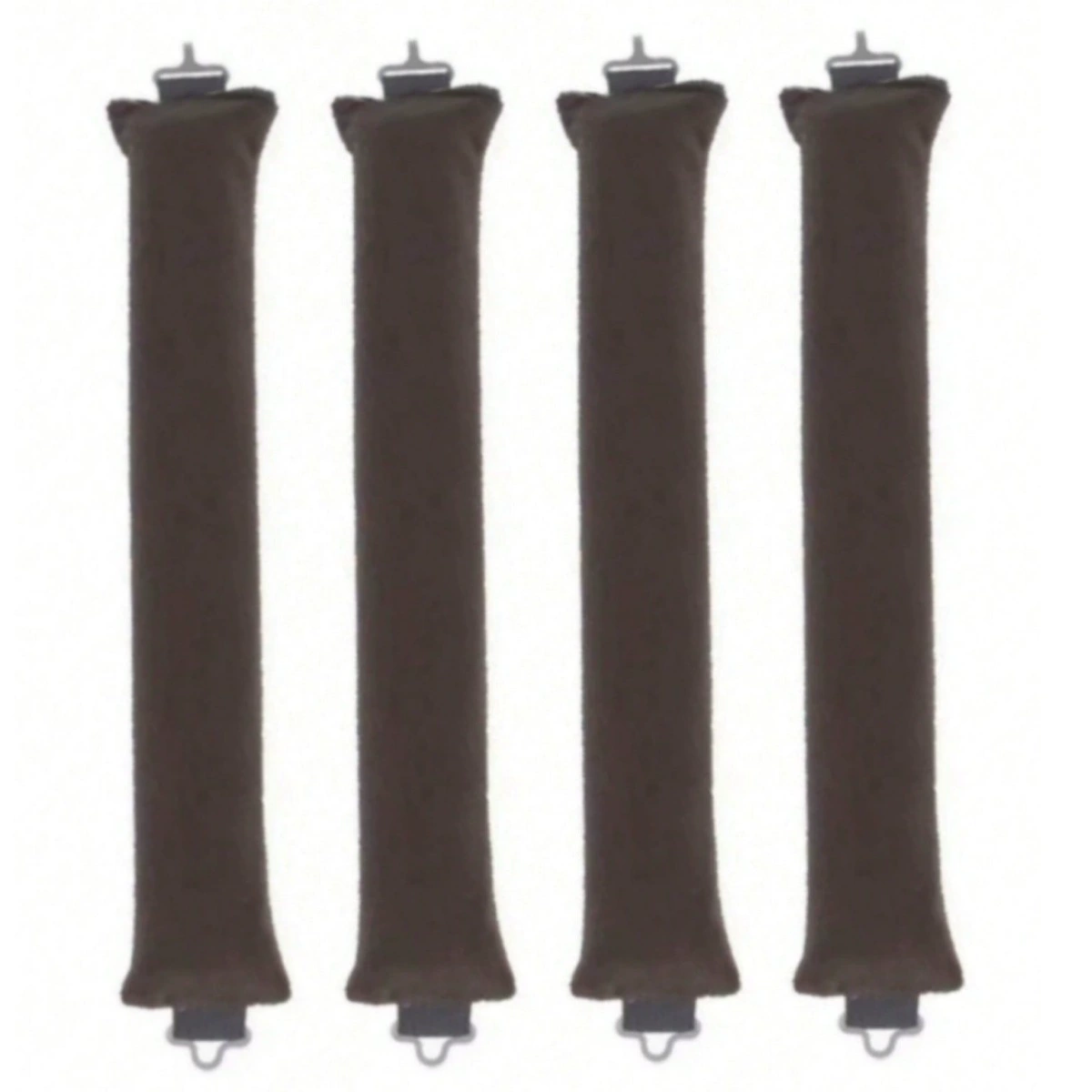3-hook velvet hair curlers, big-wave sleep rollers set, multi-piece plush curling rods