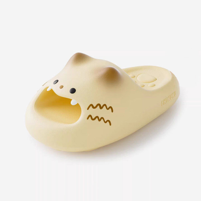 Cute Kitten Paw Slippers for Women, New Summer Model with Arch Support, Thick-Soled, Couple's Home Bathroom Non-Slip Cool Slippers for Women Cute Kitten Paw Slippers for Women, New Summer Model with Arch Support, Thick-Soled, Couple's Home Bathroom Non-Slip Cool Slippers for Women