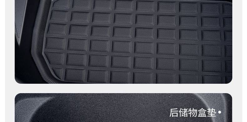 Custom-fit PEY all-new model Mercedes carpet floor mat Tesla car accessories foot mat 3 black