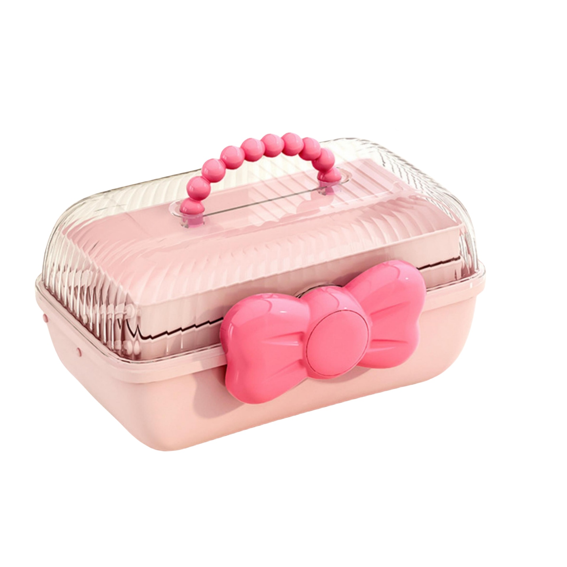 GOKA caja de almacenamiento de accesorios para el cabello para niños caja de papelería caja de almacenamiento de escritorio para estudiantes de arte caja de almacenamiento de juguetes hechos a mano