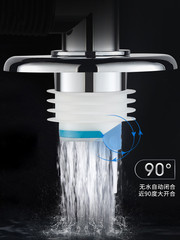 洗衣機下水管地漏接頭專用防返臭神器止逆閥防反水三頭通排水三通