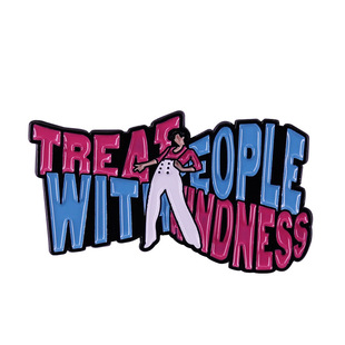 Harry Stiles song TPWK treat others brooch Fine Line Music album badge