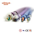 CE认证欧标双绝缘屏蔽电缆H05VVC4V5-K 2-20芯*6.0平方耐油电缆线