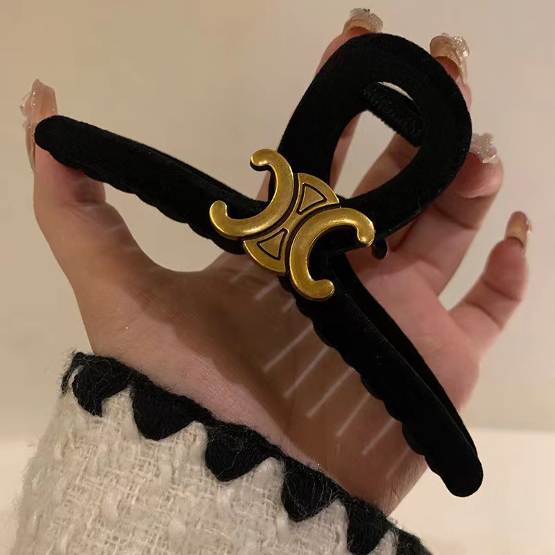 Pinza tipo tiburón extra grande de 13 cm, elegante y resistente