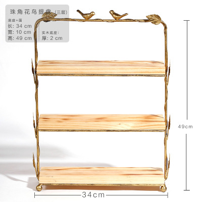 Postre de madera decoración de la Mesa traje de madera maciza de múltiples capas soporte de la torta soporte decoración de la boda apoyos bosque decoración mesa