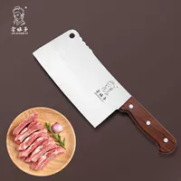 Золотая девушка Домашние усугубленные кости режущий нож имитация деревянного узора ручка кухонный нож для костей нож для курицы утки старинный традиционный традиционный нож для резки оптом