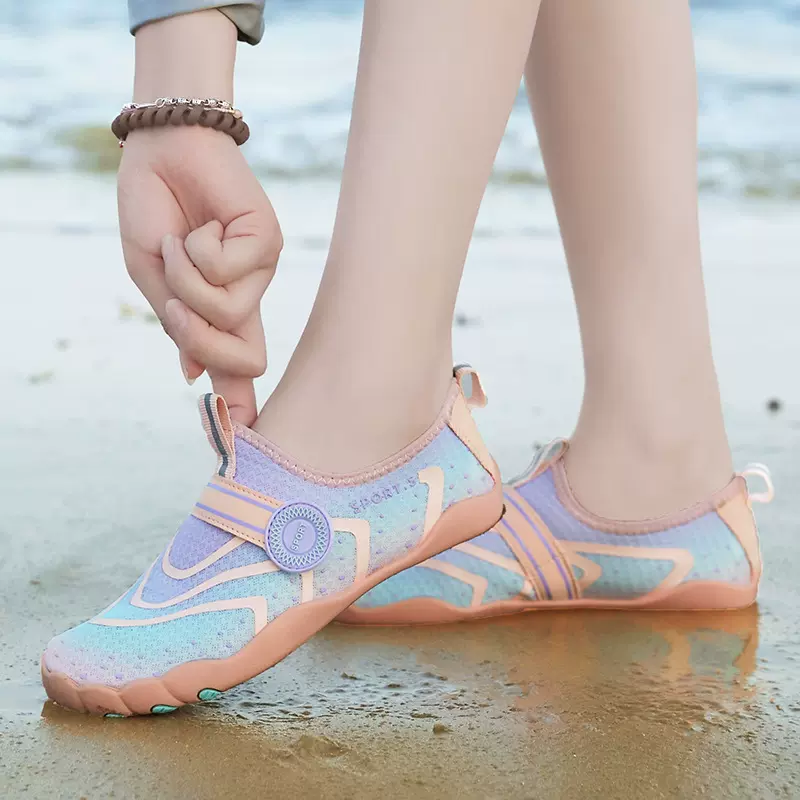 跨境溯溪鞋女透气游泳潜水鞋夏季五指跳绳鞋轻便速干沙滩鞋情侣款