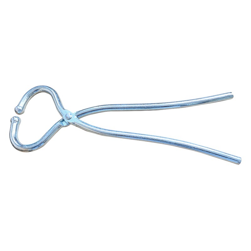 Veterinaria vinculante tracción alicates de Nariz de ganado galvanizado producción esférica tarjeta nariz diseño ganado estabilizador mango largo alicates de Nariz de ganado