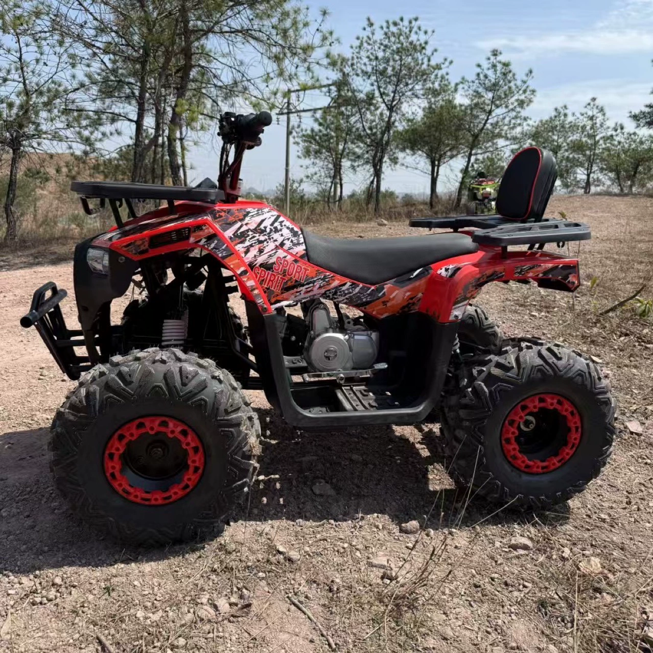ATV пляжный автомобиль 125cc бензиновая модель пляжный мотоцикл четыре колеса внедорожный мотоцикл вседорожный мотоцикл горно-внедорожное транспортное средство