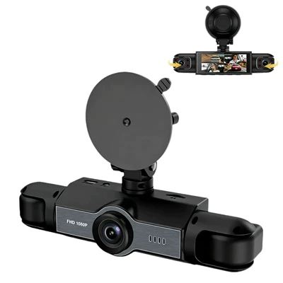 Driving recorder — Four-Channel 4-Lens 4-Probe
