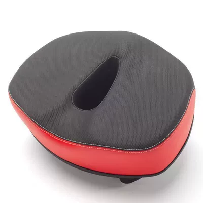 Bikes and Electric Bikes, Thickened – Electric car cushion - single-saddle-black-and-red