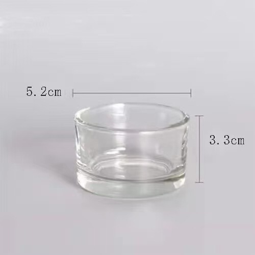 ガラス燭台5232杯13号ろうそく杯茶蝋杯香薫小丸杯|undefined