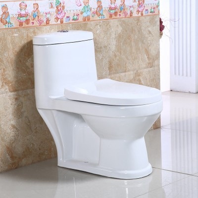 Kindergarten Ceramic Children's Toilet Kids' Sanitary Ware Baby Bathroom Toilet Siphon-Type Toilet Infant and Toddler
