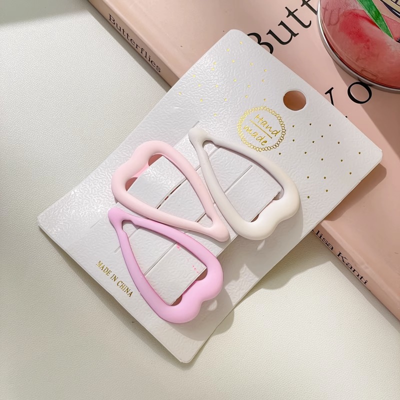 Dopamina de color estrellas amor clip de cabello de la niñez clip de fránta clip de cabello BB clip de cabello adorable joyas de cabello