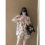 大码夏季新款短袖家居服