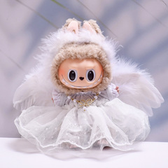 子供服のみ】一二代ストラップlabubu服天使悪魔翼レースセット布子供服