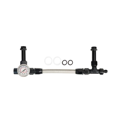 Tubing Automotive Modification Double-Joint Fuel - red-blue-160psi-oil-pressure-gauge