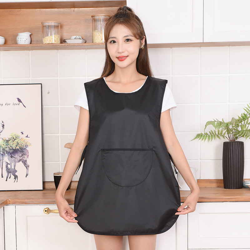 Chaleco delantal hombro red red cocina doméstica 2025 nuevo trabajo impermeable a prueba de aceite impresión de logotipo personalizado femenino