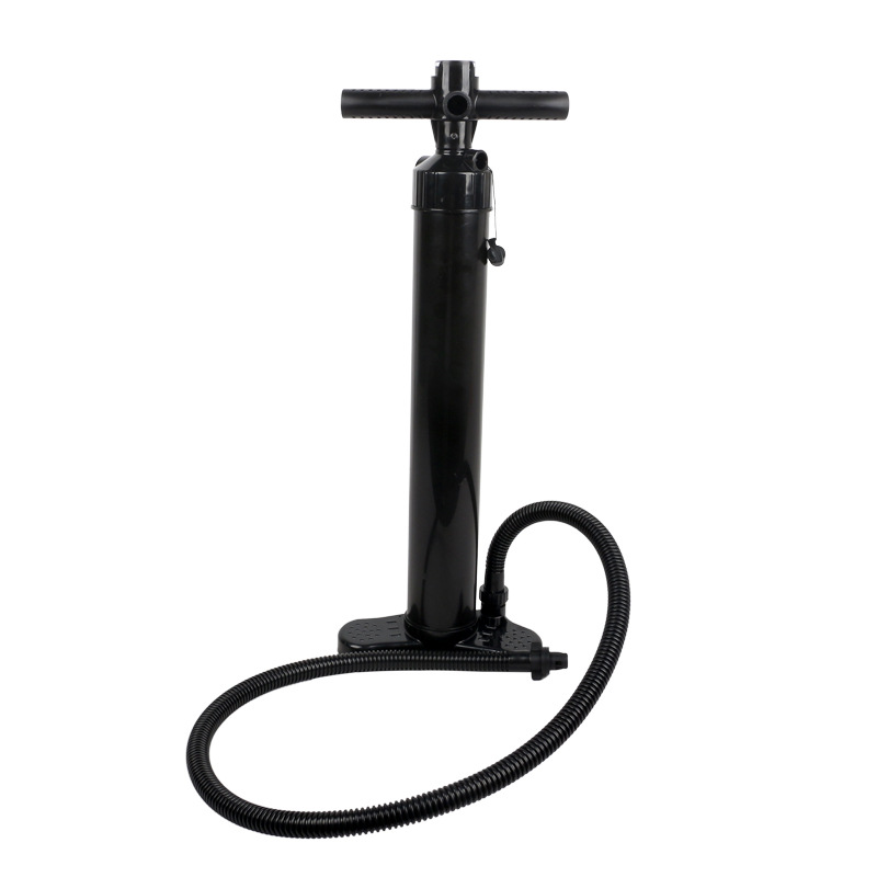 Engrosado kayak canoa SUP Paddle Board tabla de surf de alta presión de dos vías bomba de mano de bombeo inflable con manómetro de aire