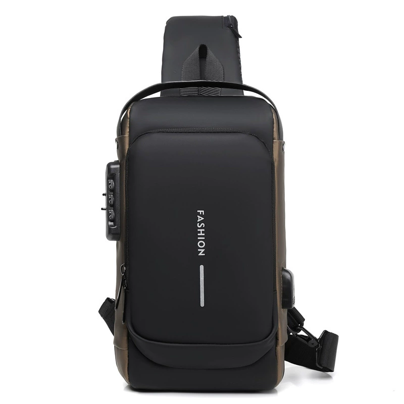 Трансграничная повседневная мужская сумка на плечо диагональная сумка для деловых поездок диагональная сумка противоугонная грудная сумка оптовая продажа