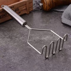 Kitchen mashing tools stainless steel masher potato masher baby food supplement manual fruit crusher