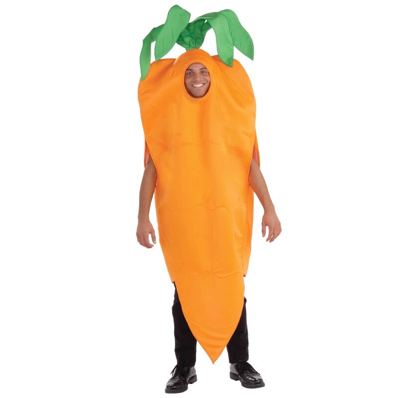 Halloween Cosplay Carrot Costume Jumpsuit Masquerade Party Adult Vegetable Costume Game Anime