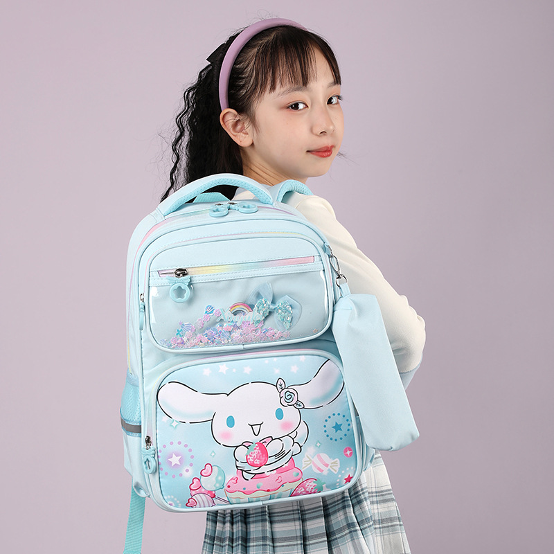 书包女生小学生儿童一年级女孩女童库洛米超轻一到三年级轻便减负