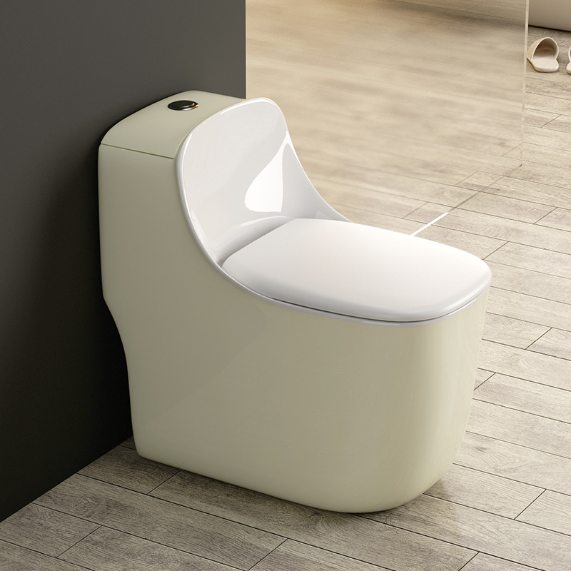 inodoro de bombeo individual de tipo pequeño gran impulso asiento de inodoro doméstico tipo sifón de supertorsión asiento de hotel anticongelante doméstico