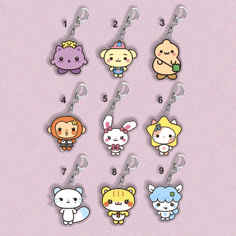 Hearts2Hearts Peripheral Products H2H Original Jiwoo Pendant A-Na Bag Stella Keychain 1778