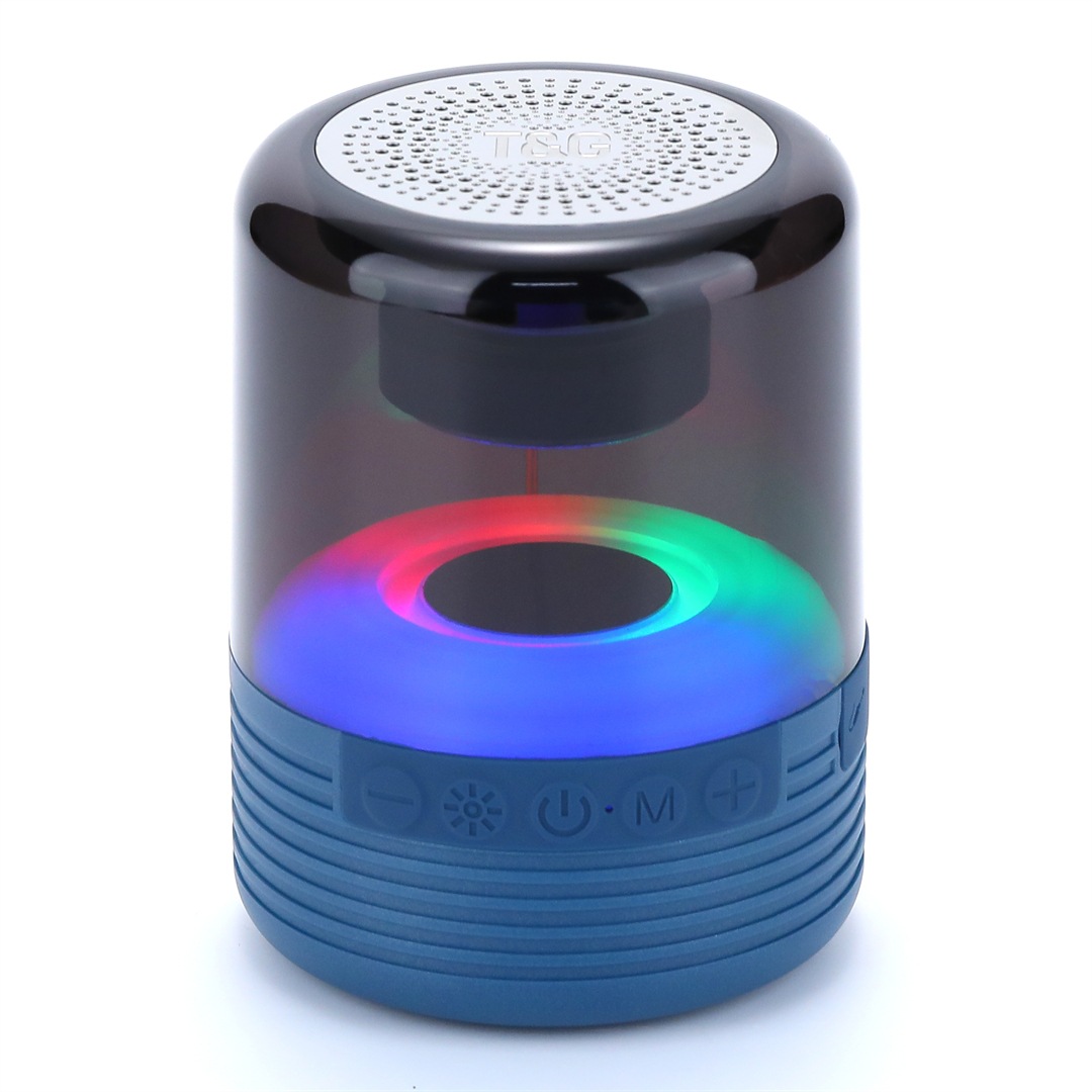 TG369 altavoz bluetooth transfronterizo de comercio electrónico altavoz de subwoofer mini LED luminoso RGB
