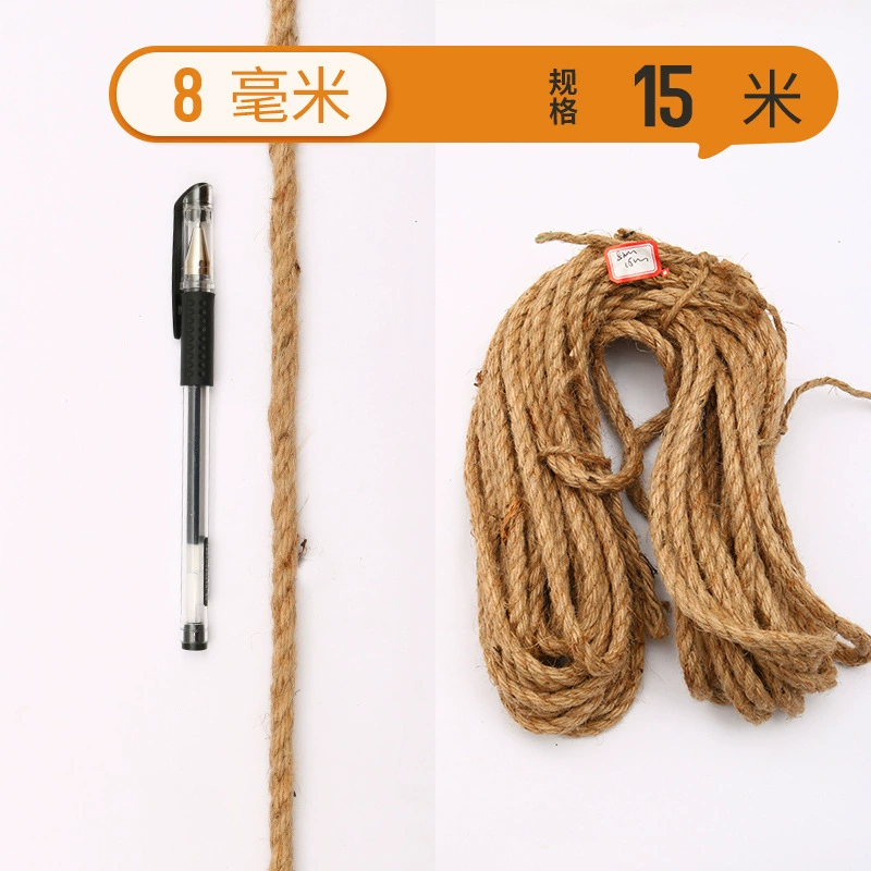 Джекки верёвка для рукоделия DIY Экологическая кошачья матыто цветной декор детский сад грубые материалы текстовая переплетка желтая ручная верёвка