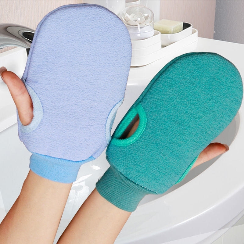Men's and Women's Solid Color Bath Towel, Double-Sided Back Rub, Adult Coarse Sand Decontamination Gloves, Cute Bath Towel, Bath Towel Men's and Women's Solid Color Bath Towel, Double-Sided Back Rub, Adult Coarse Sand Decontamination Gloves, Cute Bath Towel, Bath Towel