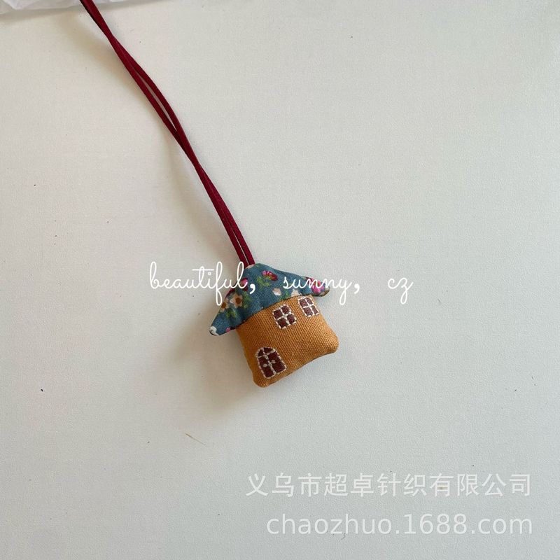 布艺饰品配件儿童项链女童穿搭玩偶项圈|undefined