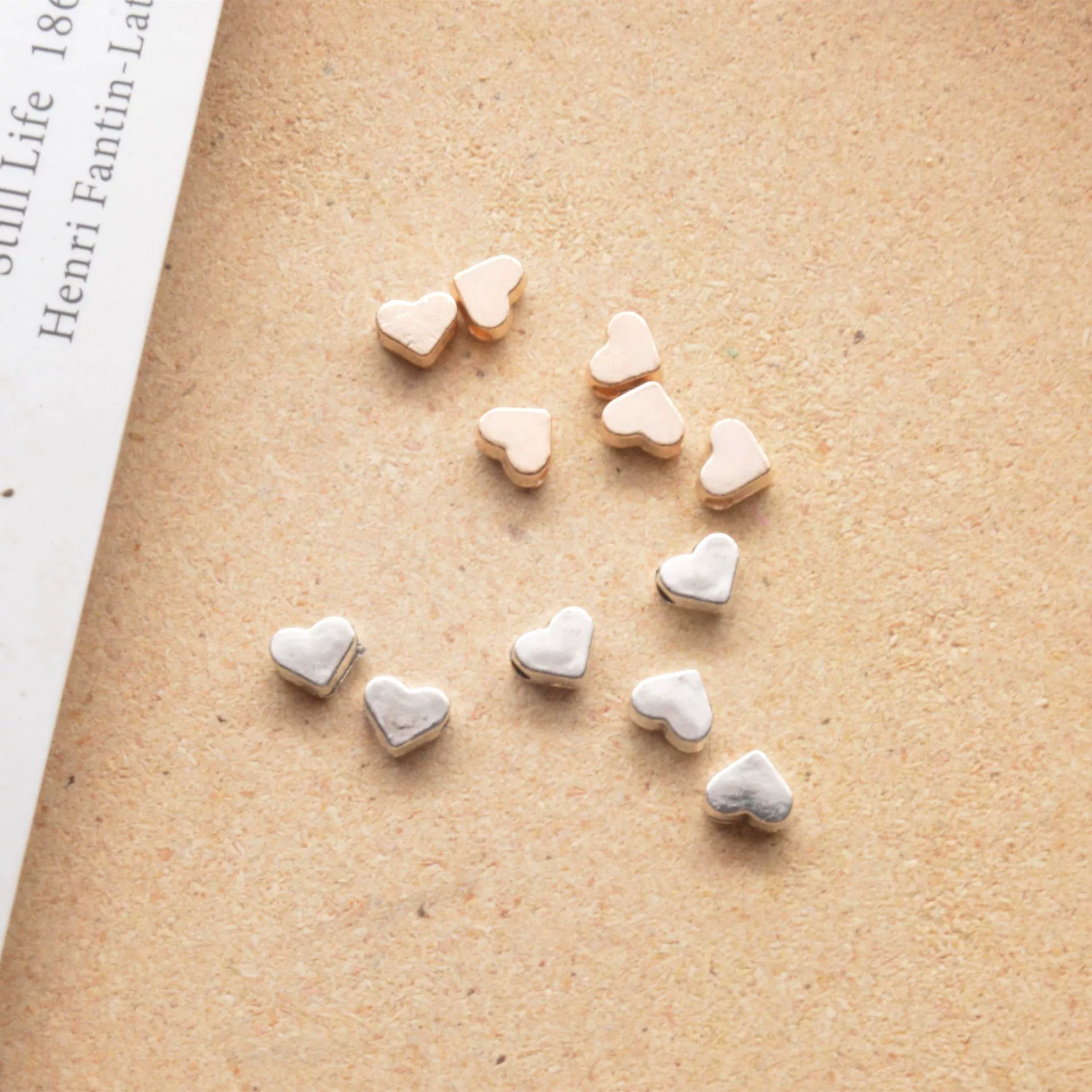 Браслет DIY аксессуары гладкая любовь бисерная прокладка плетеная веревка из бисера сплав винтажные аксессуары для волос в форме сердца