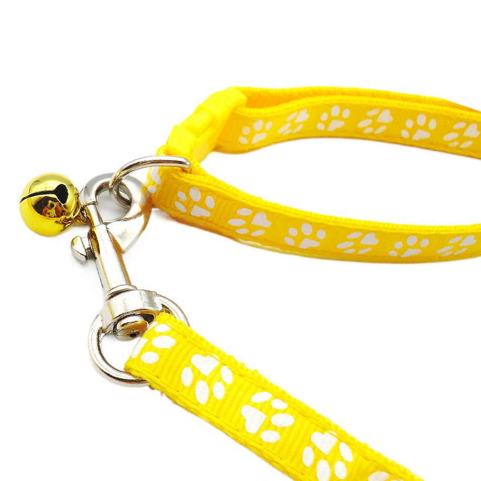 Собака лапа печатных поводок собака тяги воротник костюм мультфильм печатных собака воротник кошка Поводок Веревка