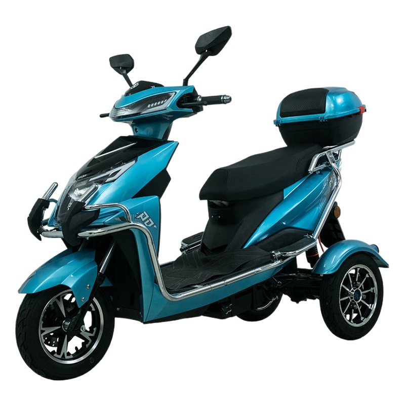 Exportar Ares bicicleta eléctrica de tres ruedas para adultos bicicleta de tres ruedas batería triciclo para ancianos que salen a viajar en tranvía