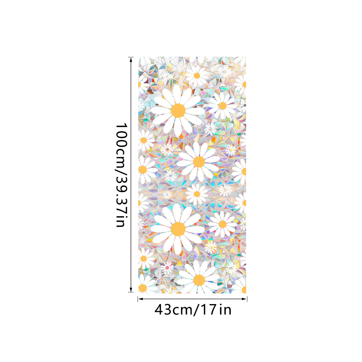 140g Weight Glass paster Home Textiles & Decor Type PVC Material Leaf Pattern Casual, Pastoral Style Casual Pastoral Leaf PVC Glass Paster Wall Art 132