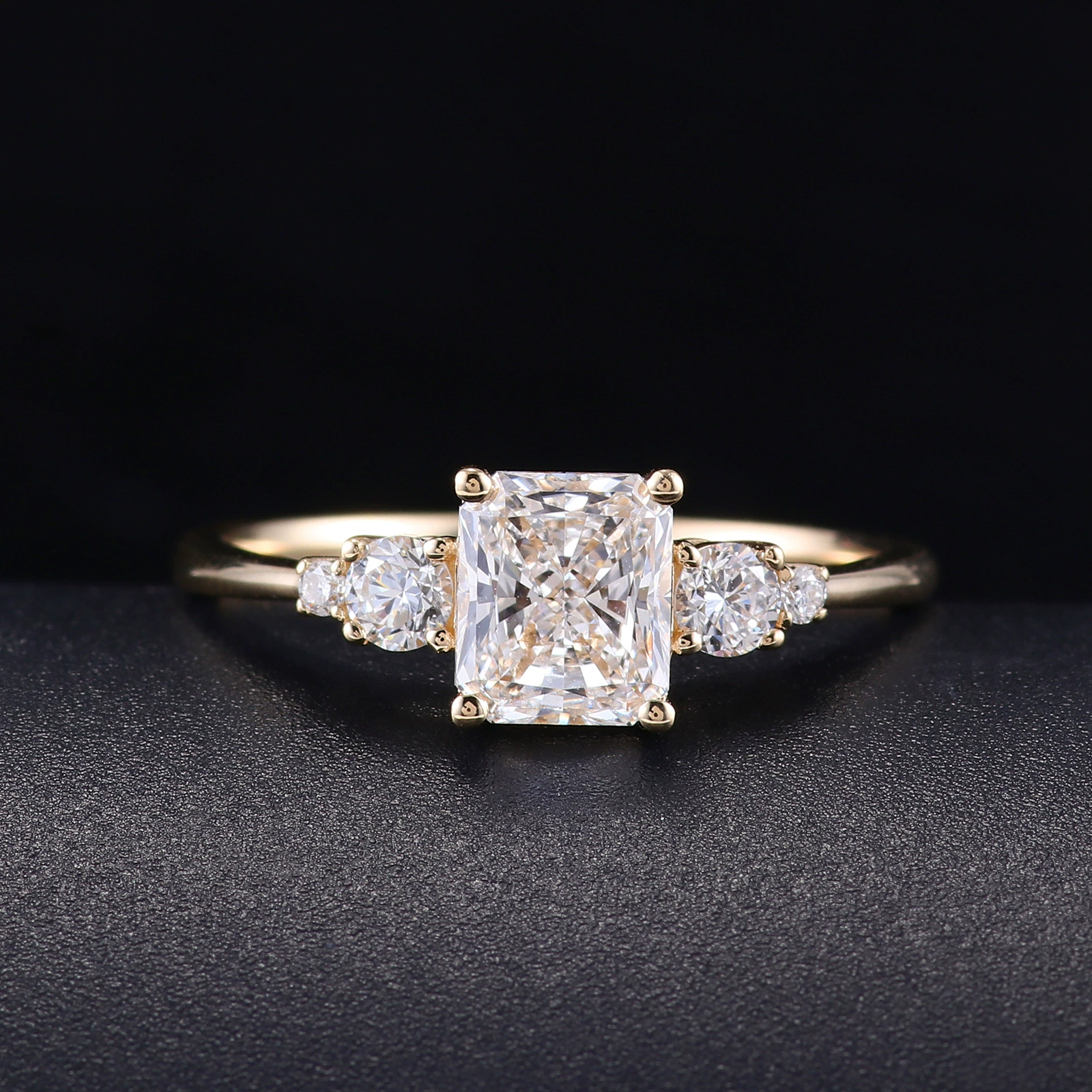 Мода ins Ветер Кольцо KGold Wrecking Diamond 1 Krarredin обручальное кольцо с сертификатом трансграничное золотое кольцо