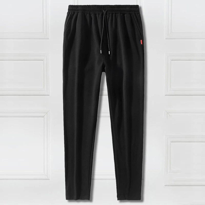 Plus Fat Men's Sports Casual Pants Men's Large Size Trousers Wide Leg Pants Men's Cross-border Foreign Trade Small Leg Pants Men's