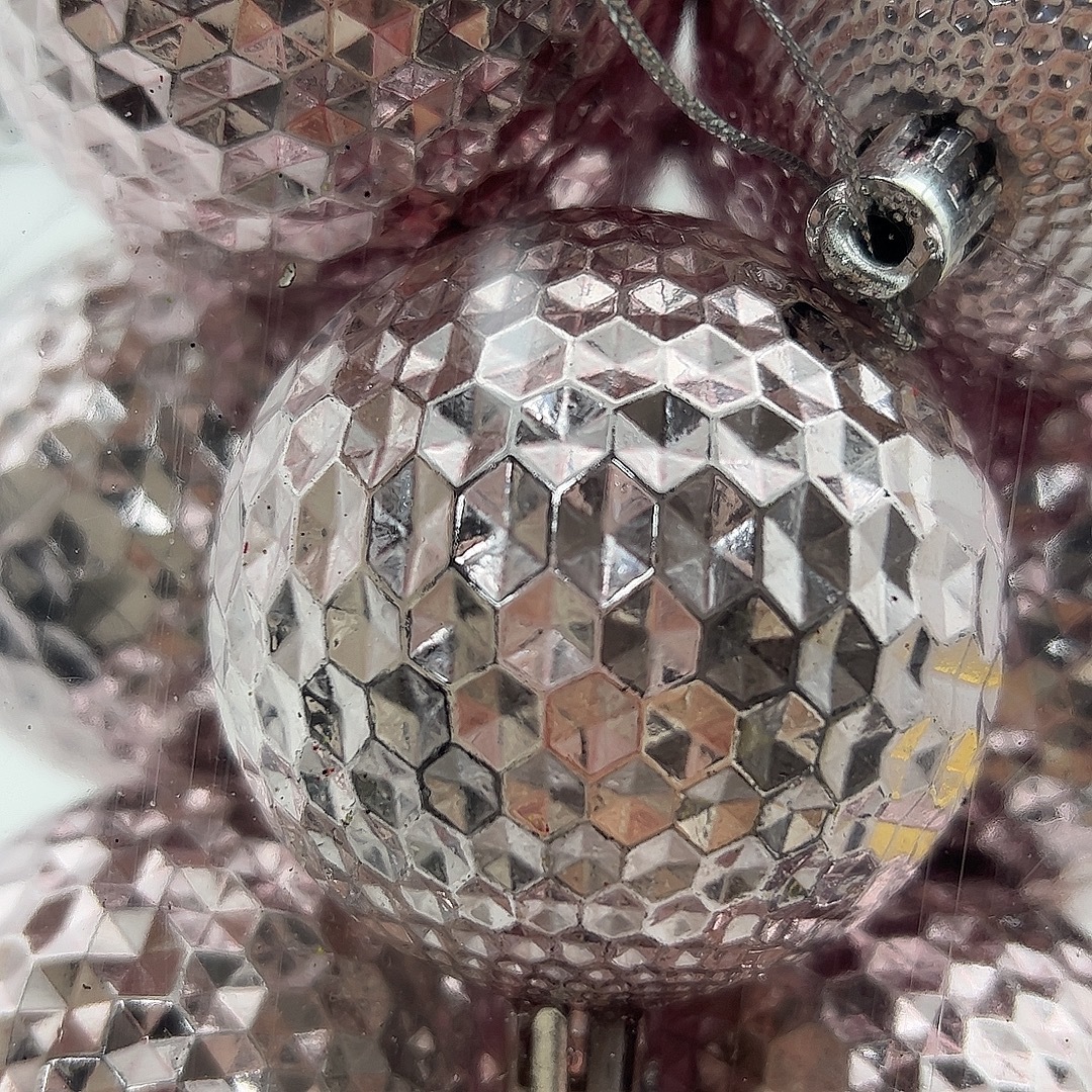 6CM24 barril de bola de Navidad de plástico decoración de atmósfera de Navidad