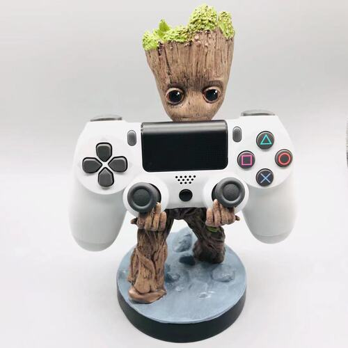 Household tree man mobile phone holder game console handle holder pen holder desktop ornaments cartoon game hall ornaments